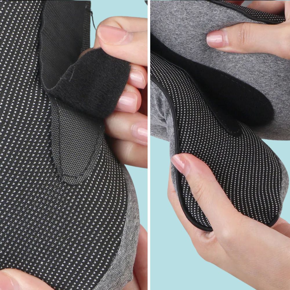 Rückenhero Nackenkomfort Loop – Entspannt sitzen, wohin du auch gehst