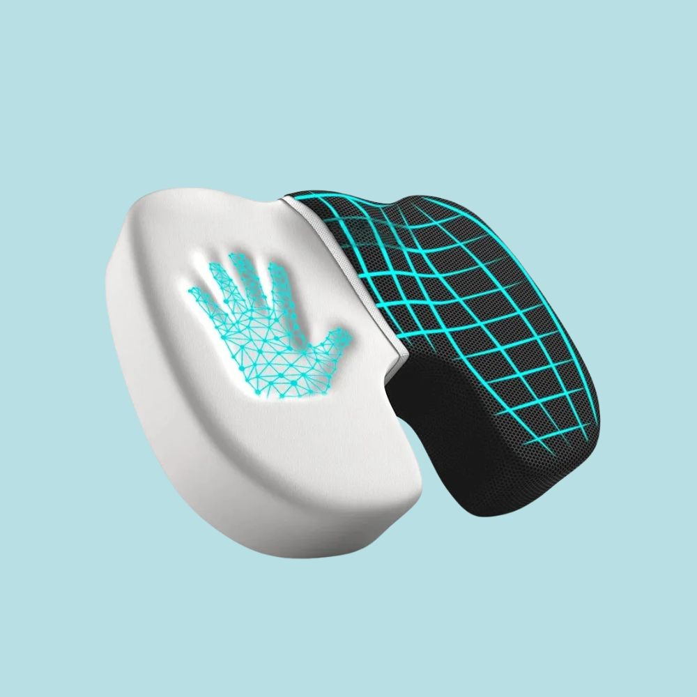 Rückenhero Sitzkissen Cloud – ergonomisch, entlastend, atmungsaktiv