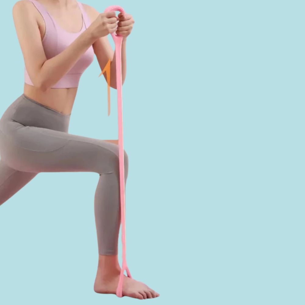 Rückenhero Stretchband Pro – Dehnen & Mobilisieren mit Griffkomfort